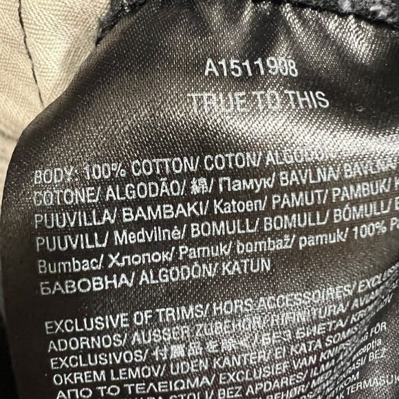 VOLCOM Men's Lined Jacket Size Large Cotton Full Zip - Picture 10 of 14